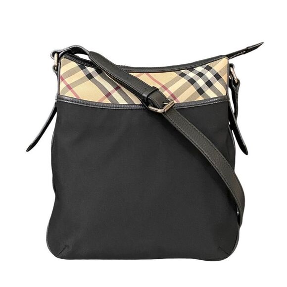 🌺BURBERRY Nova Check Crossbody Shoulder Bag 💼 - Picture 1 of 16